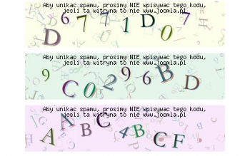 CAPTCHA wygenerowany przez hnCaptcha