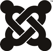 Logo Joomla - czarne