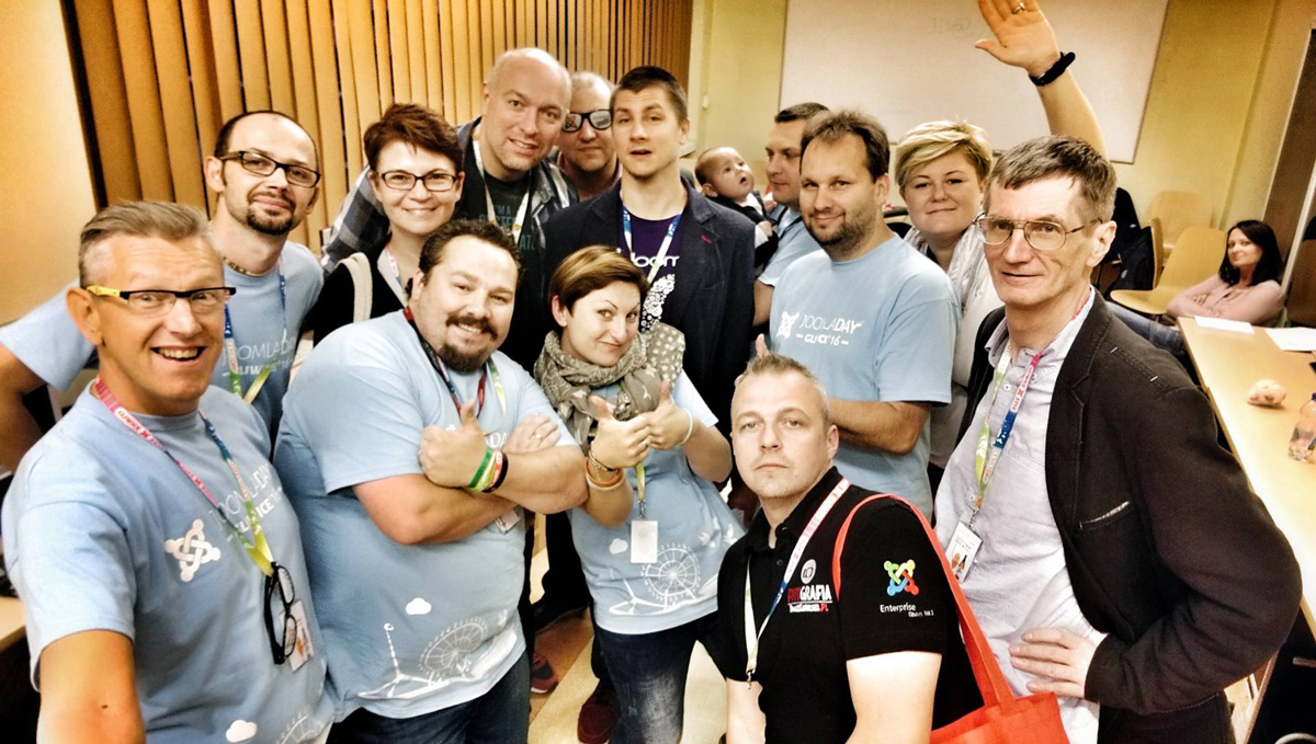 Zespół organizacyjny JoomlaDay Polska
