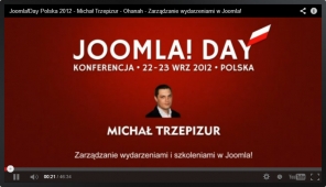 Michał Trzepizur - Wydarzenia i szkolenia w Joomla!