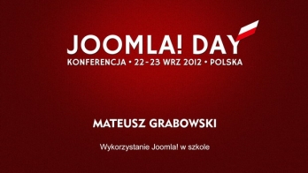 Mateusz Grabowski - Wykorzystanie Joomla! w szkole